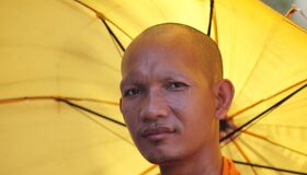 Buddhist Monk in Cambodia